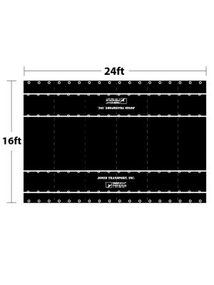 16' x 24' Import Steel Tarp