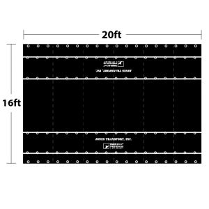 16' x 20' Import Steel Tarp