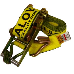 3"x30' Ratchet Strap with Wire Hooks