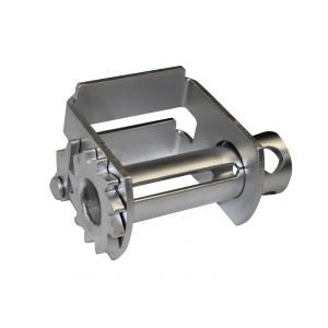 Trailer Winch - Double L Style - Low Profile - Full Metal Armor