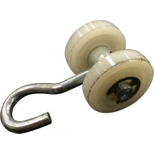 Nylon Roller with 1/2" Hook