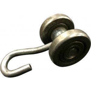 Steel Ball Bearing Roller with Either 1/2" or 1" Hook