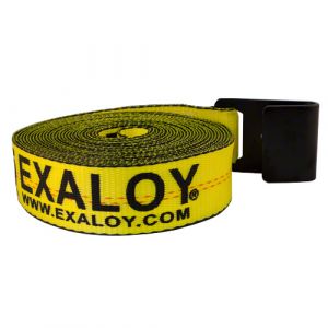 2"x30' Winch Strap with Flat Hook