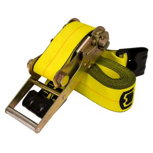 3"x30' Ratchet Strap with Flat Hooks