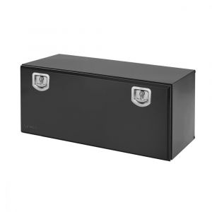 BAWER Painted Black Single Door Toolbox 18"x18"x48" 