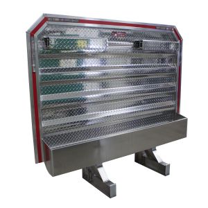 Cab Rack with Tray and 2 Chain Hangers 68"x80"
