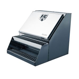 BAWER Stainless Steel Step Box 24"x27"x18" 