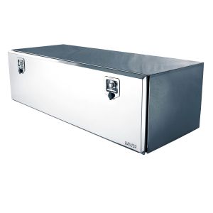 BAWER Stainless Steel Single Door Toolbox 18"x18"x48" 