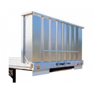Trailer Bulkhead - 4' High, 96" Wide, 10" Return