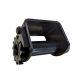 Trailer Winch - Weld-On Style - Low Profile - Black Powdercoat Finish