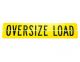 Oversize Load Banner - Ridged Reflector 