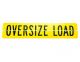 Oversize Load Banner - Ridged Reflector 