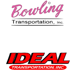 Bowling Transportation logo and Ideal Transportation Logo